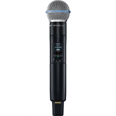 Shure SLXD2/BETA58A 舒尔无线手持话筒发射机 数字无线话筒麦克风