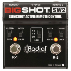 Radial,BigShot SW2,通用型远程脚踏开关控制切换器DI直插盒,通用遥控脚踏开关,切换器,信号切换器,切换器,