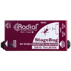 Radial,SB-15,信号缓冲放大器DI直插盒,