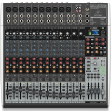 百灵达 Behringer X2442USB 模拟调音台 USB声卡调音台 直播K歌调音台