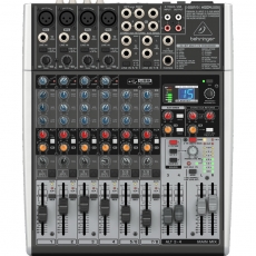 百灵达 Behringer X1204USB 模拟调音台 USB声卡调音台 直播K歌调音台